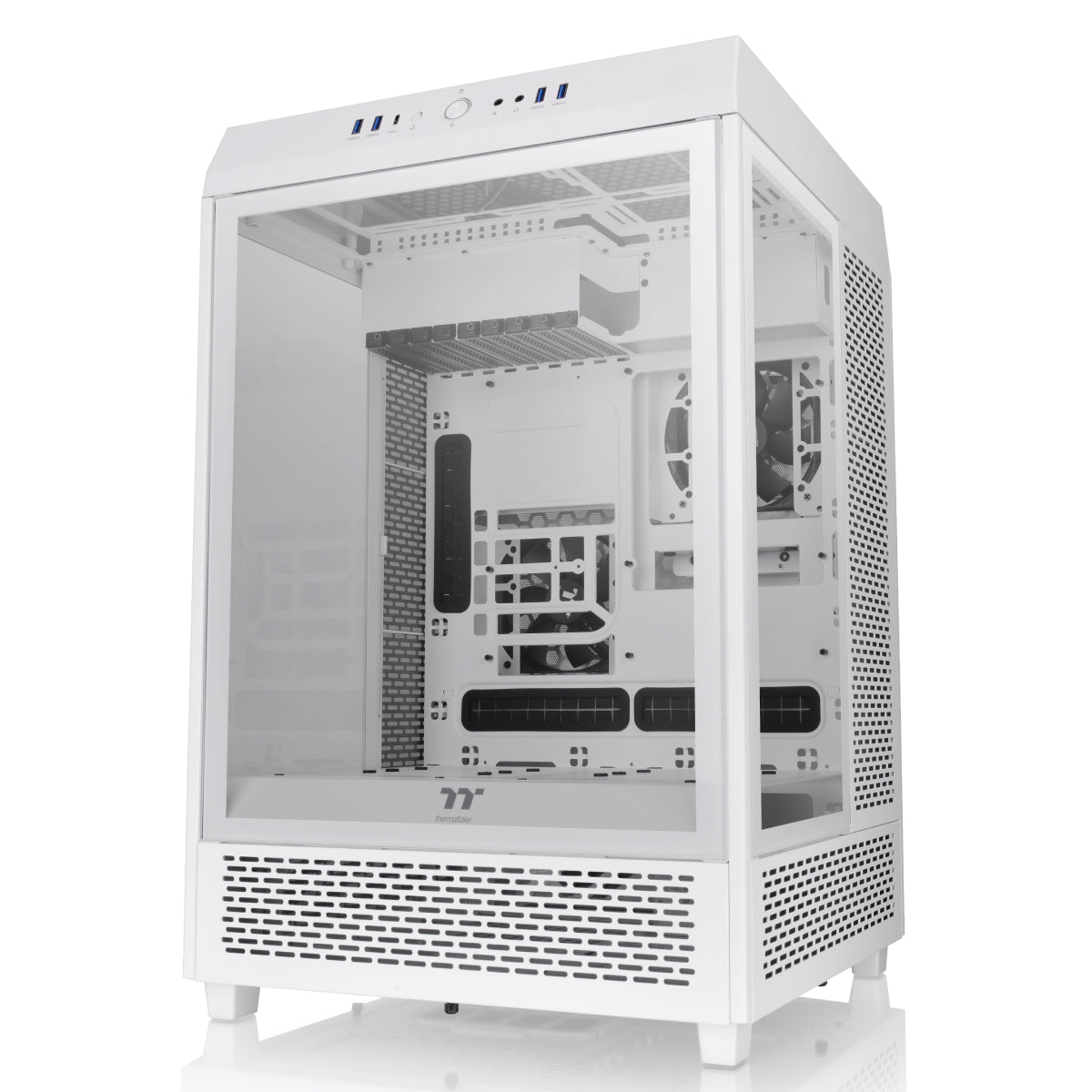 The Tower 500 Snow Mid Tower Chassis – Thermaltake Australia