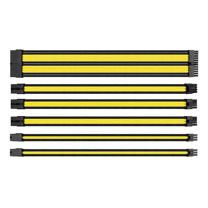 TtMod Sleeve Cable (Cable Extension) – Yellow and Black