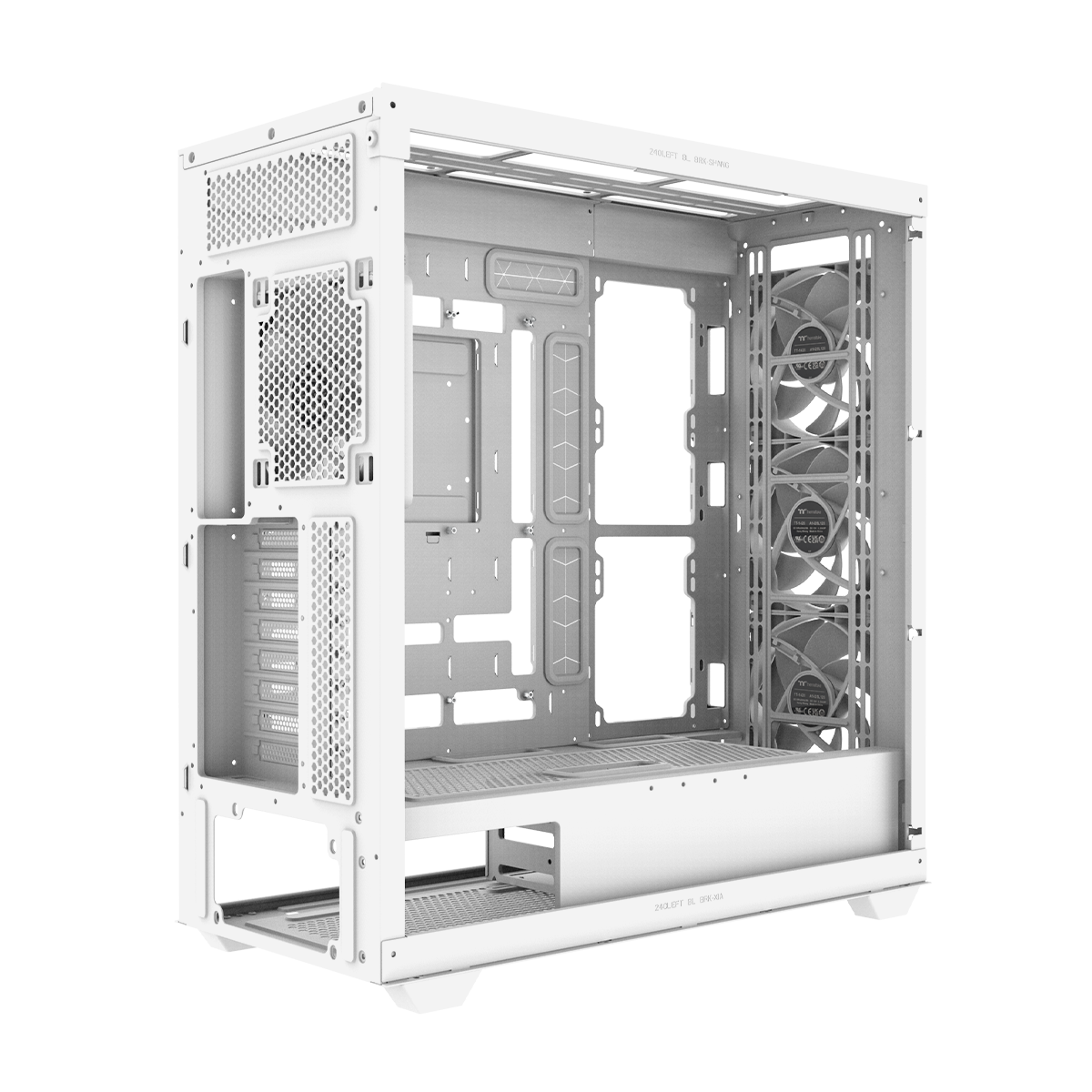 Ax500 Thermaltake AX500 Tempered Glass Full Tower Case Snow Edition ...
