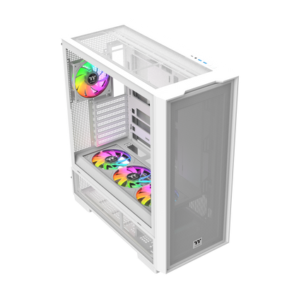 S380 TG ARGB Mid Tower Chassis - Snow Edition