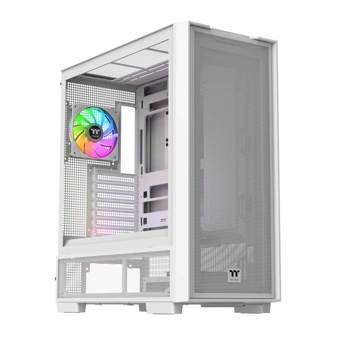 S380 TG ARGB Mid Tower Chassis - Snow Edition