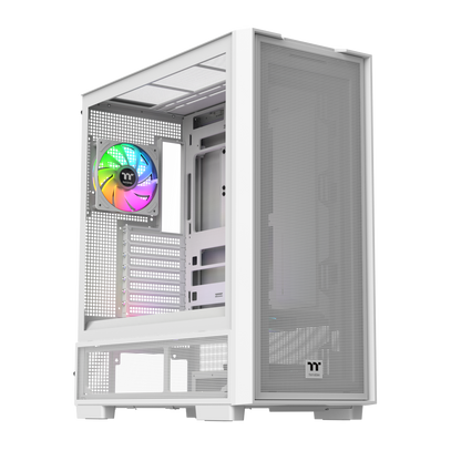 S380 TG ARGB Mid Tower Chassis - Snow Edition