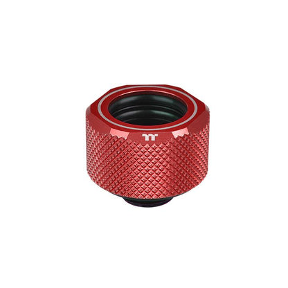 Pacific C-PRO G1/4 PETG Tube 16mm OD Compression – Red (6-Pack Fittings)