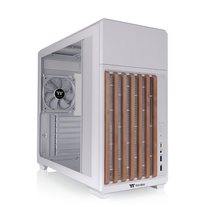 TR300 WS Tempered Glass Mid Tower Case Snow Wood Edition