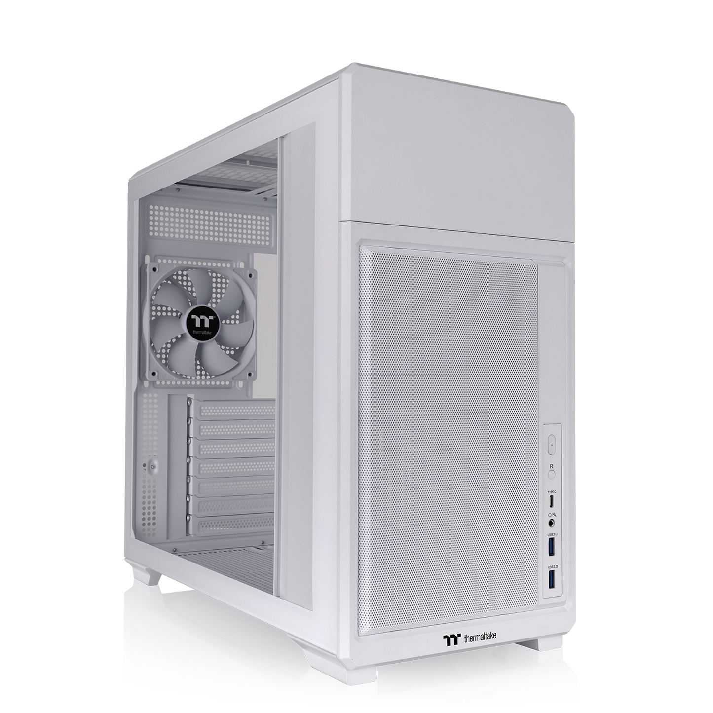 TR300 Tempered Glass Mid Tower Case Snow Edition  