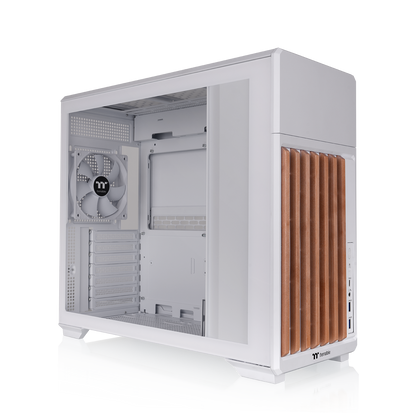 TR300 WS Tempered Glass Mid Tower Case Snow Wood Edition