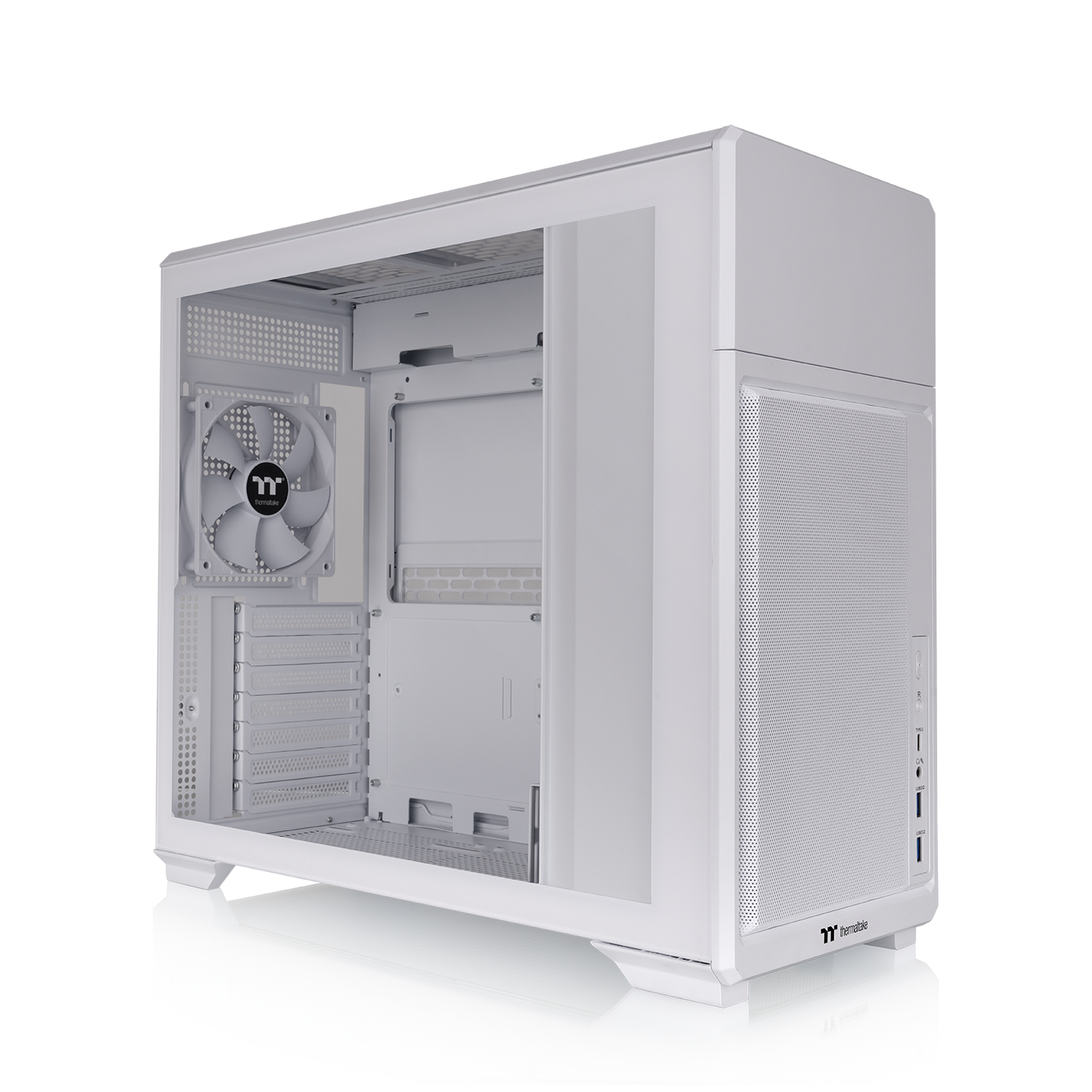 TR300 Tempered Glass Mid Tower Case Snow Edition  