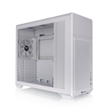 TR300 Tempered Glass Mid Tower Case Snow Edition  