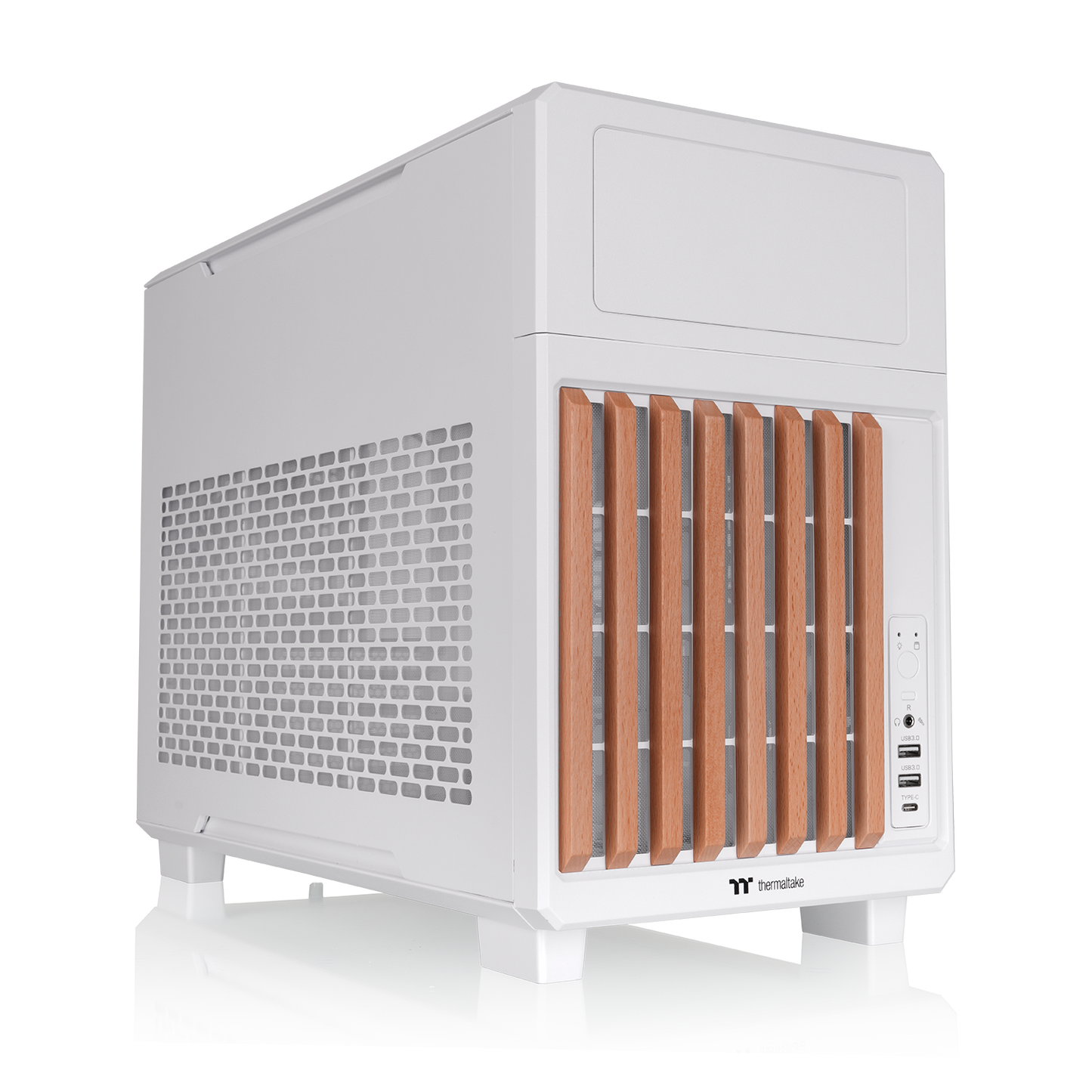 TR200 WS Micro ATX Case Snow Wood Edition