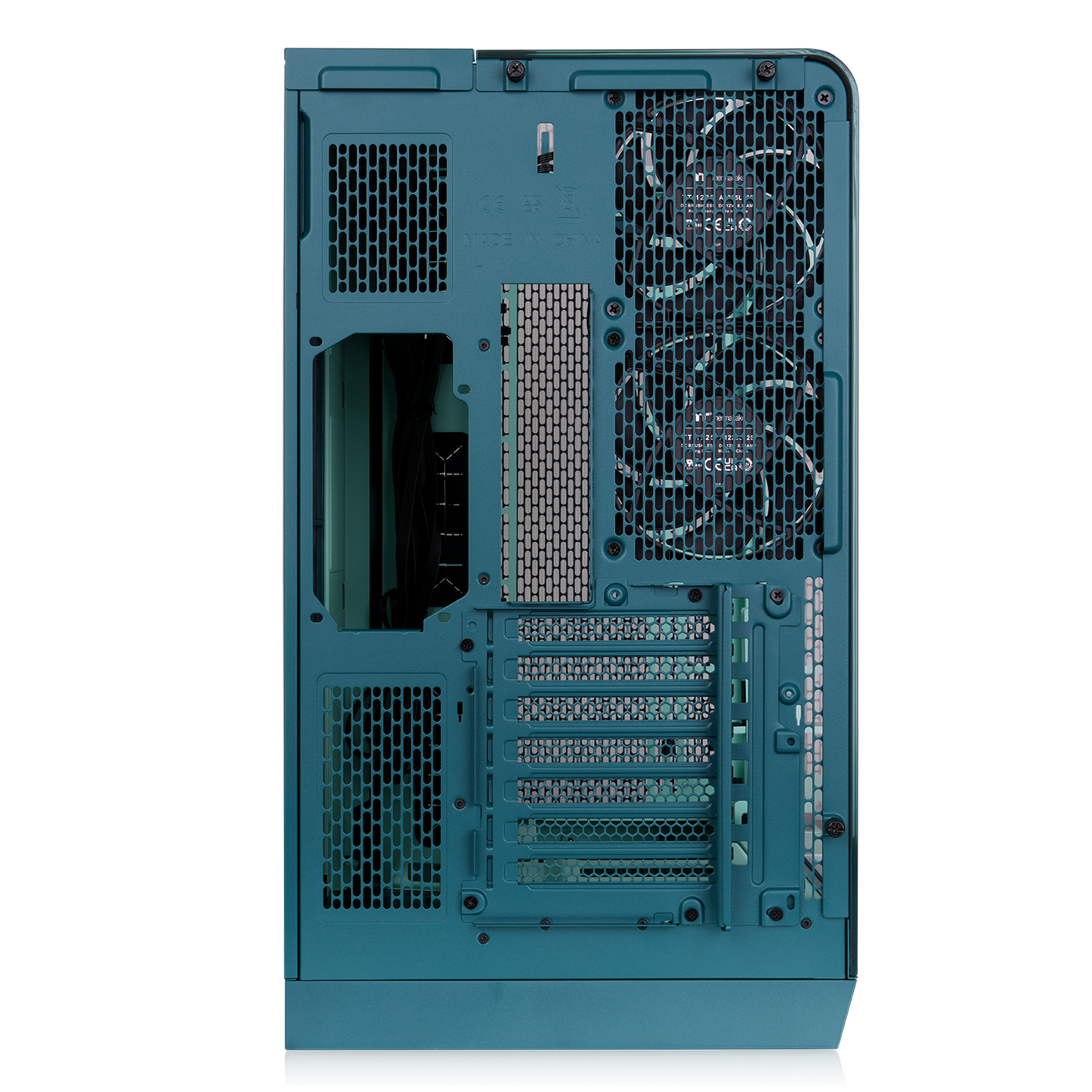 View 390 Air Transformative Teal Mid Tower Chassis