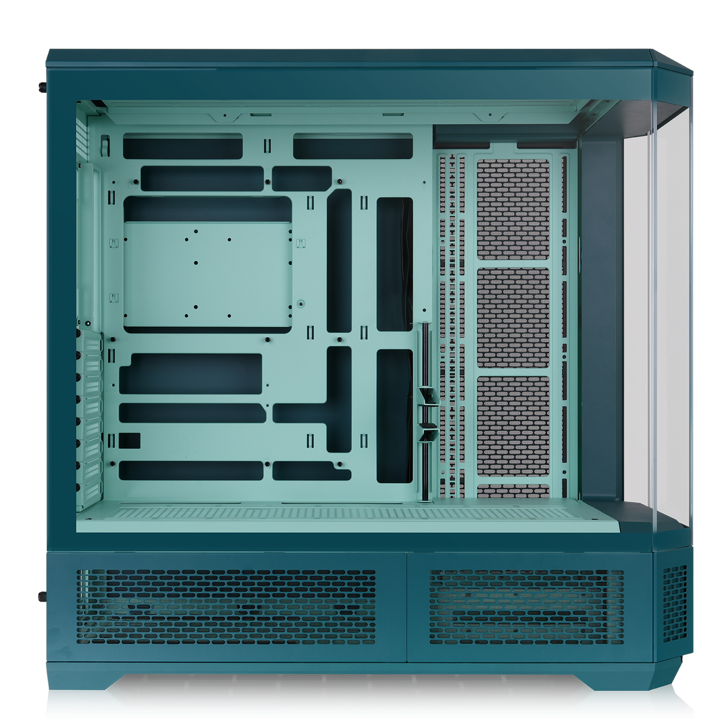 View 600 TG Transformative Teal Full Tower Chassis
