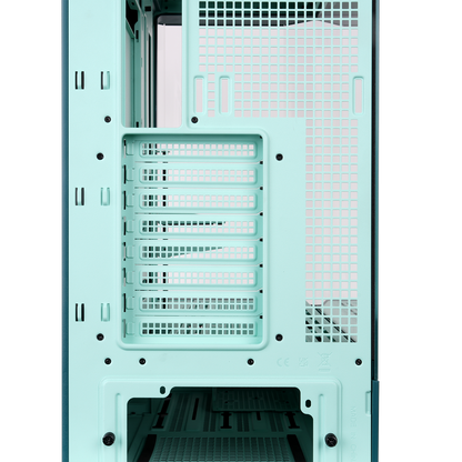 View 600 TG Transformative Teal Full Tower Chassis