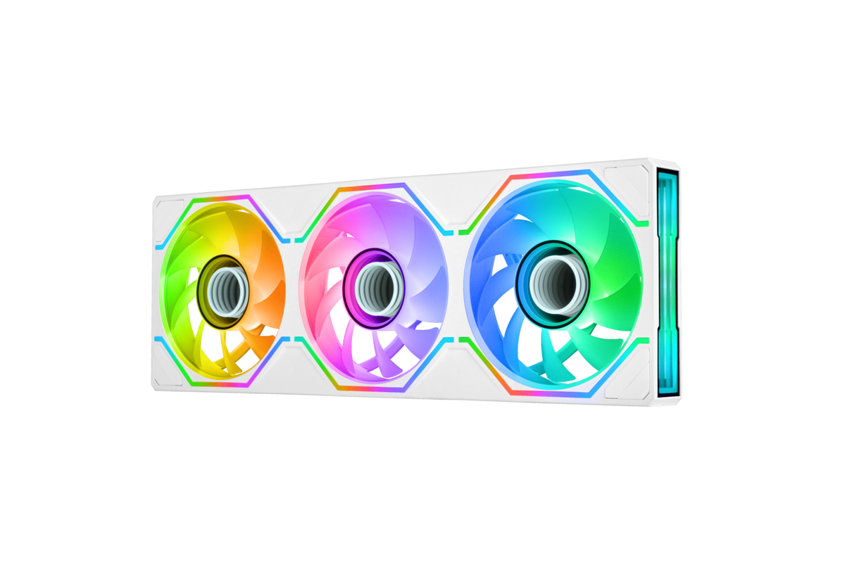 SWAFAN 360 UNIFY ARGB Sync PC Cooling Fan - Snow