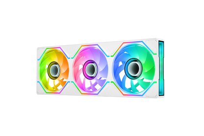 SWAFAN 360 UNIFY ARGB Sync PC Cooling Fan - Snow