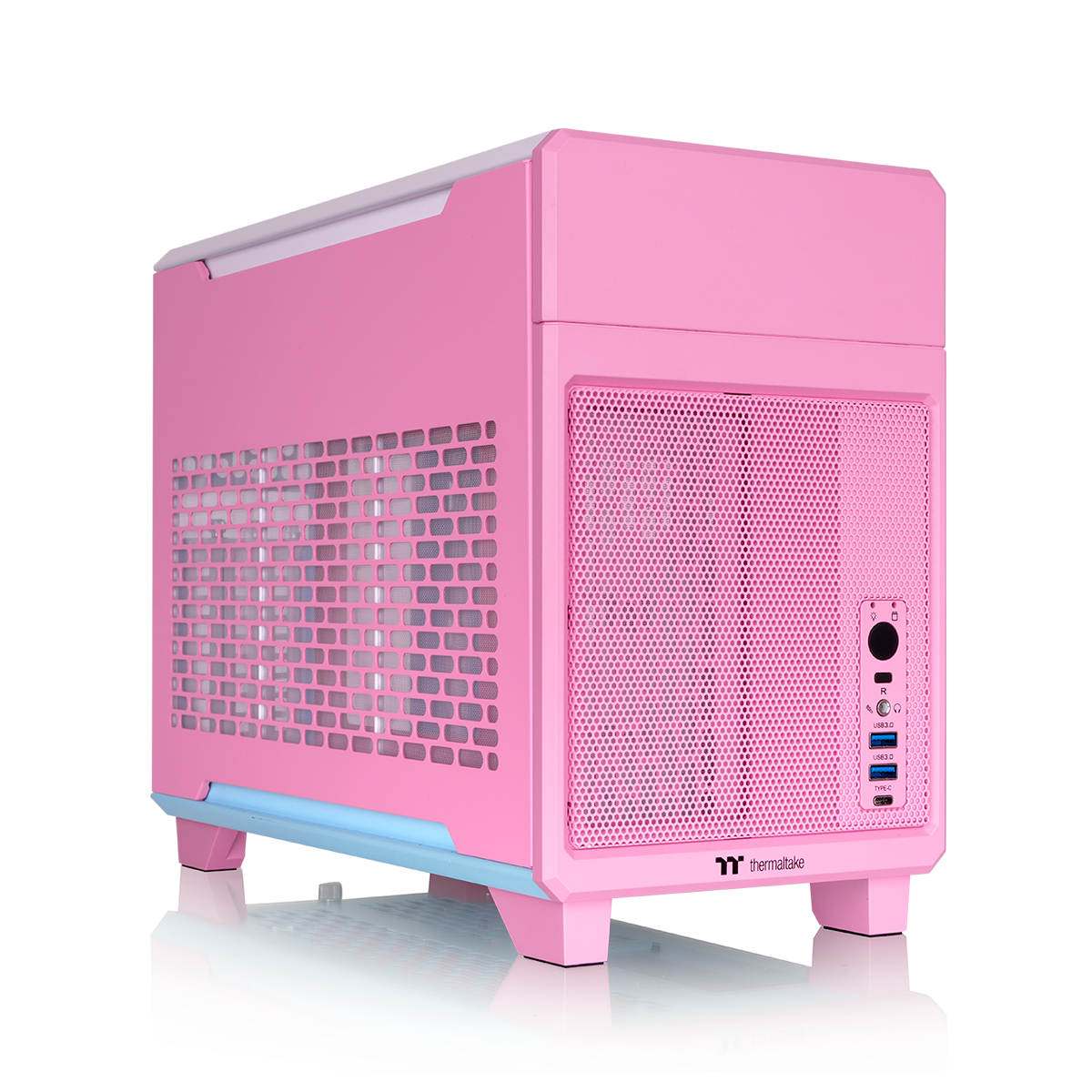 TR100 Bubble Pink Mini Tower Chassis