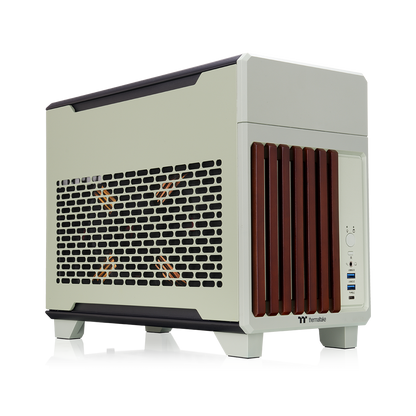 TR100 WS Matcha Green Mini Tower Chassis