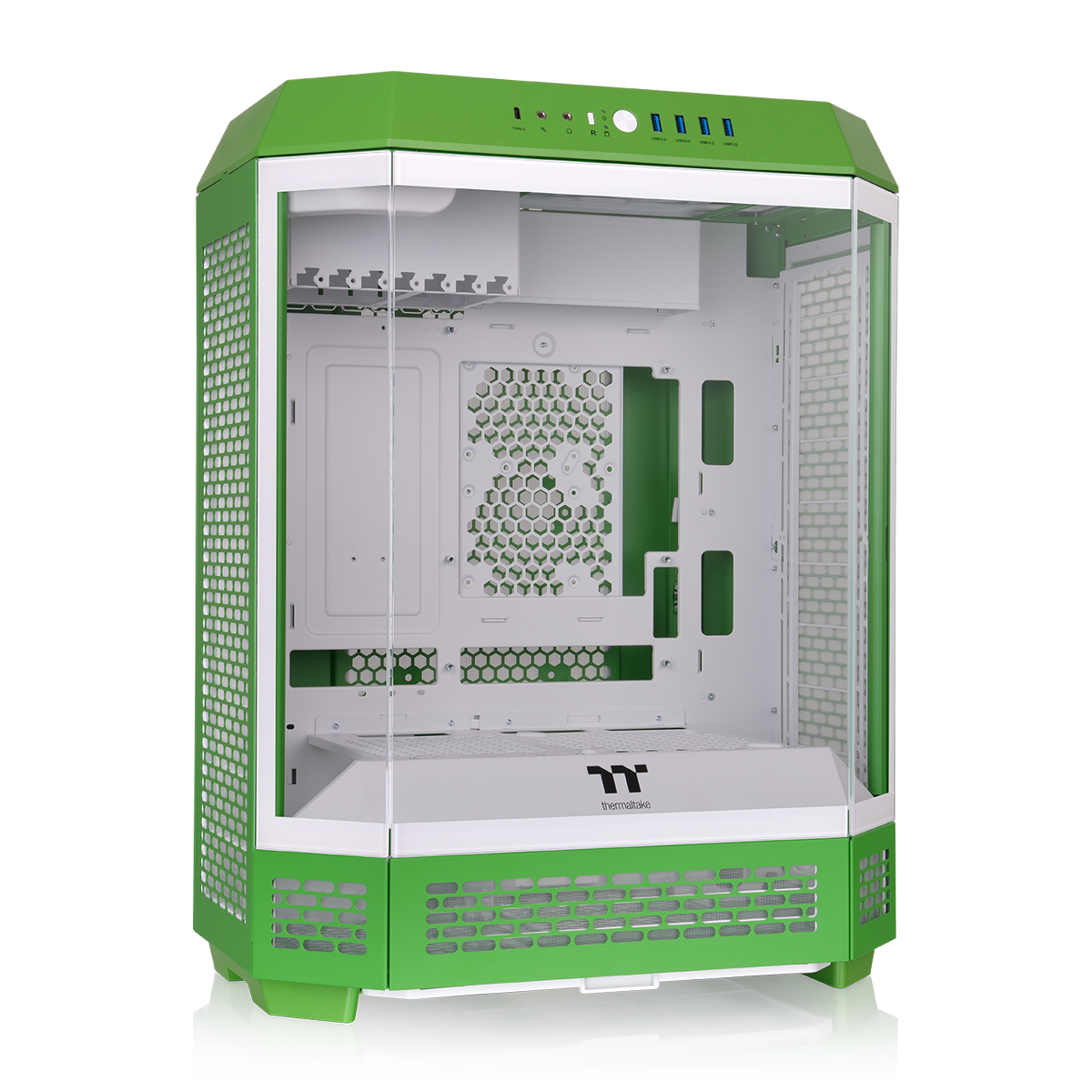 The Tower 600 Light-Year Green Mid Tower Chassis