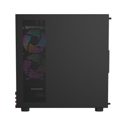 View 270 Plus WS ARGB Mid Tower Chassis Black Wood Edition