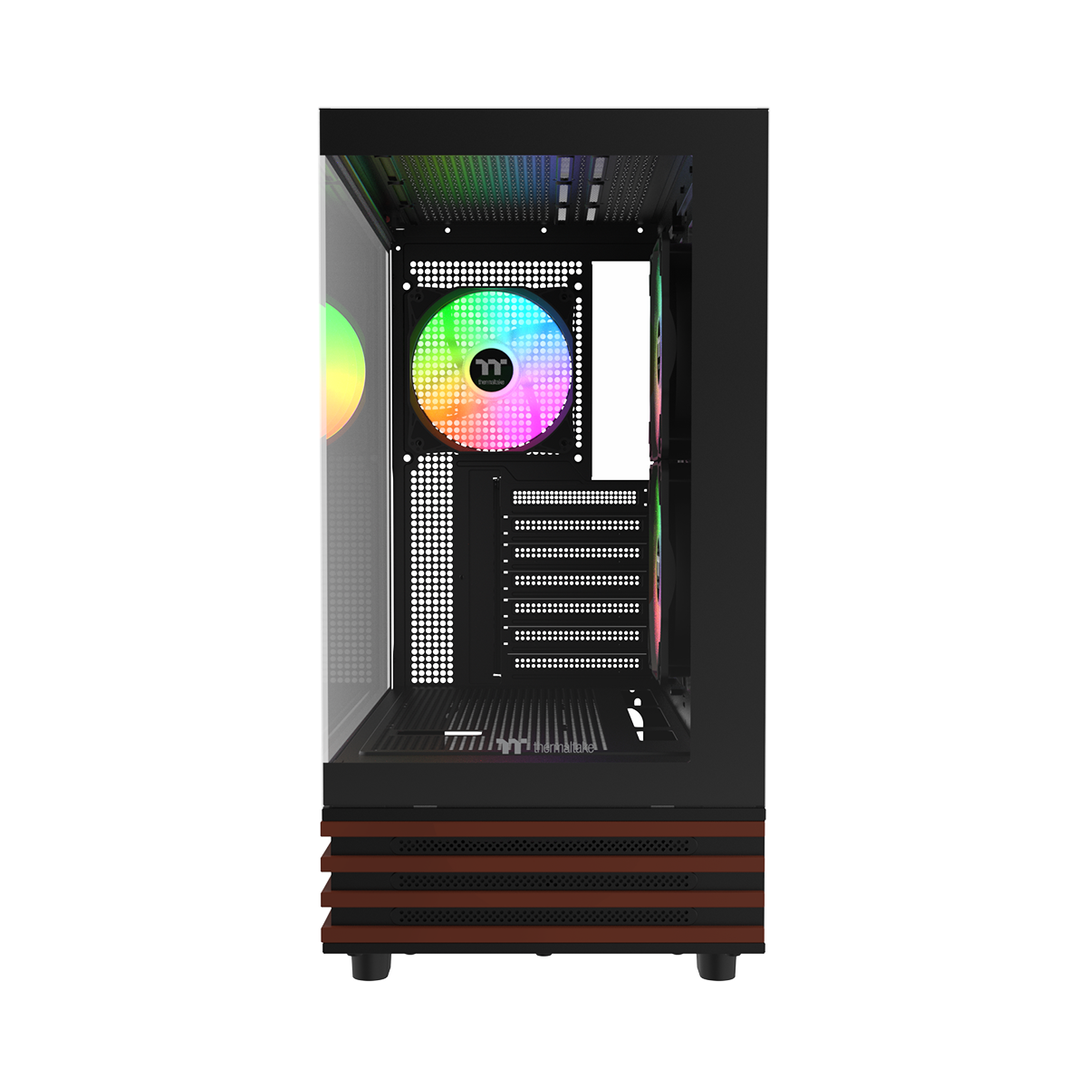 View 270 Plus WS ARGB Mid Tower Chassis Black Wood Edition