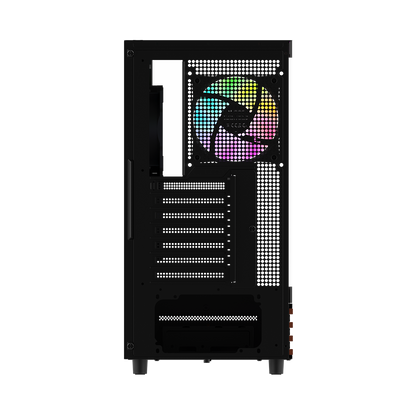 View 270 Plus WS ARGB Mid Tower Chassis Black Wood Edition