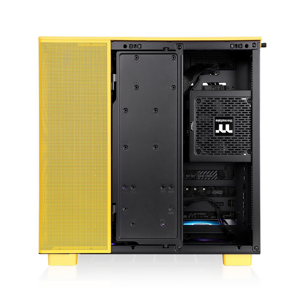 View 380 XL TG ARGB Bumblebee Mid Tower Chassis