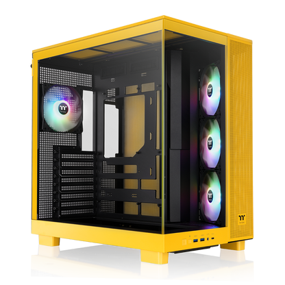 View 380 XL TG ARGB Bumblebee Mid Tower Chassis