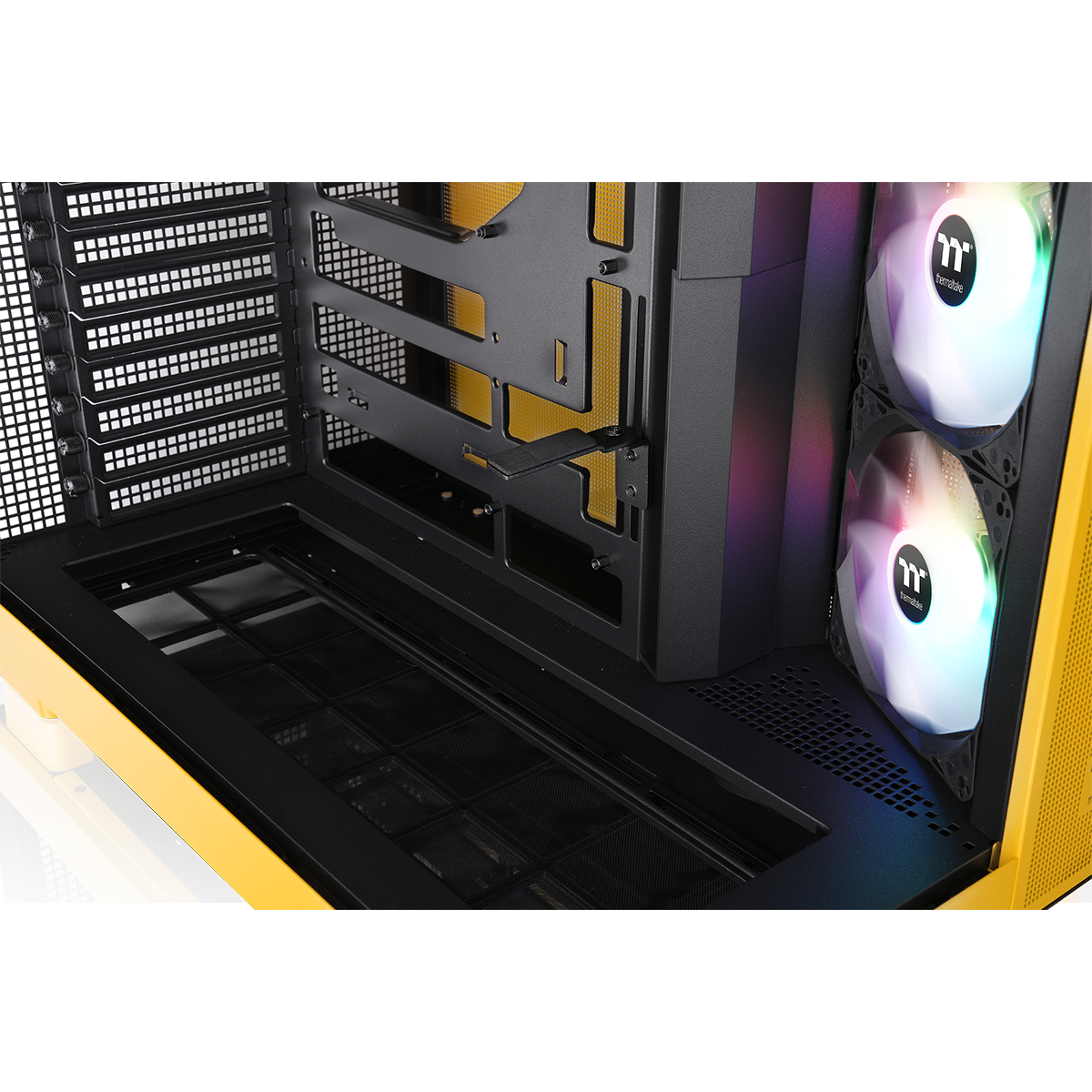 View 380 XL TG ARGB Bumblebee Mid Tower Chassis