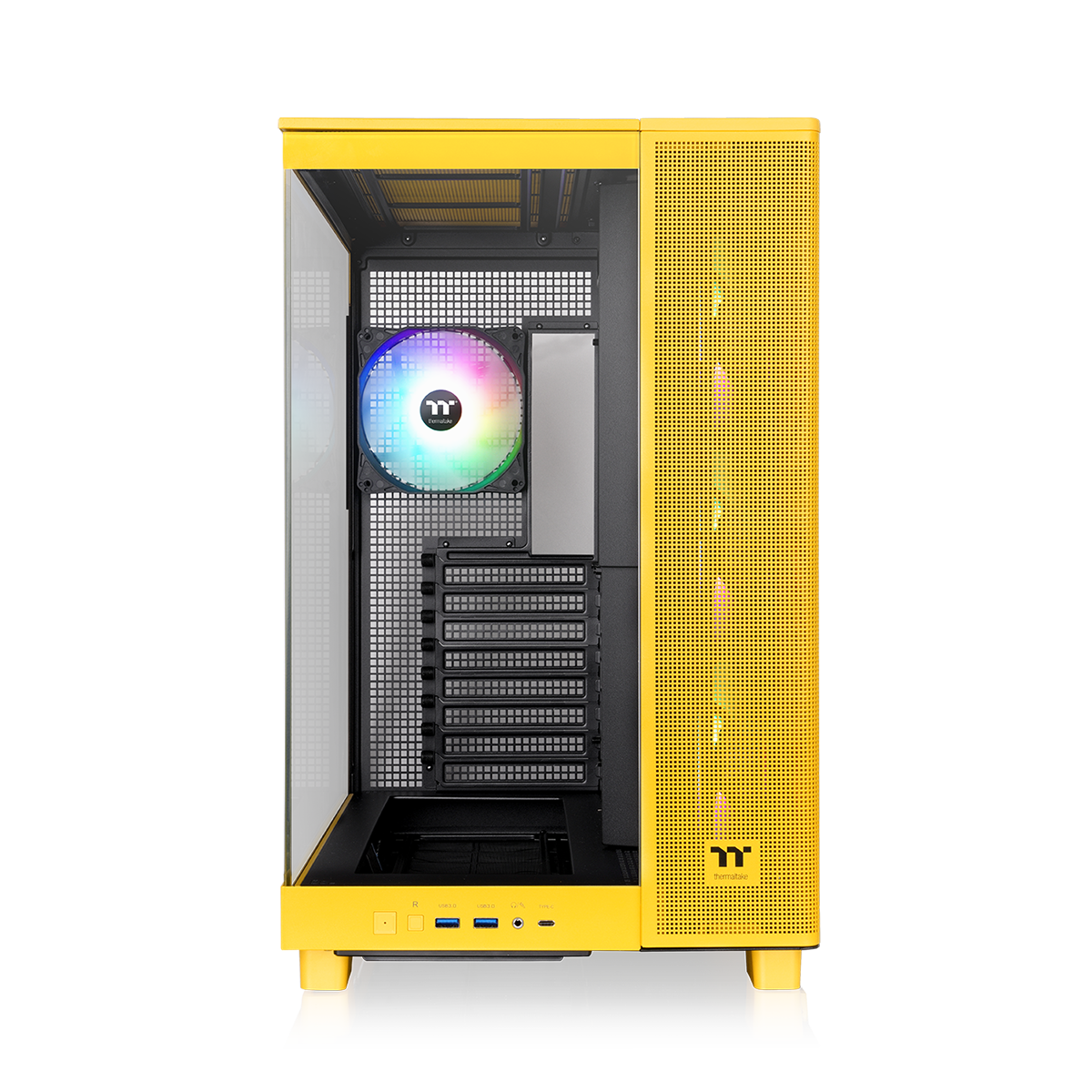 View 380 XL TG ARGB Bumblebee Mid Tower Chassis