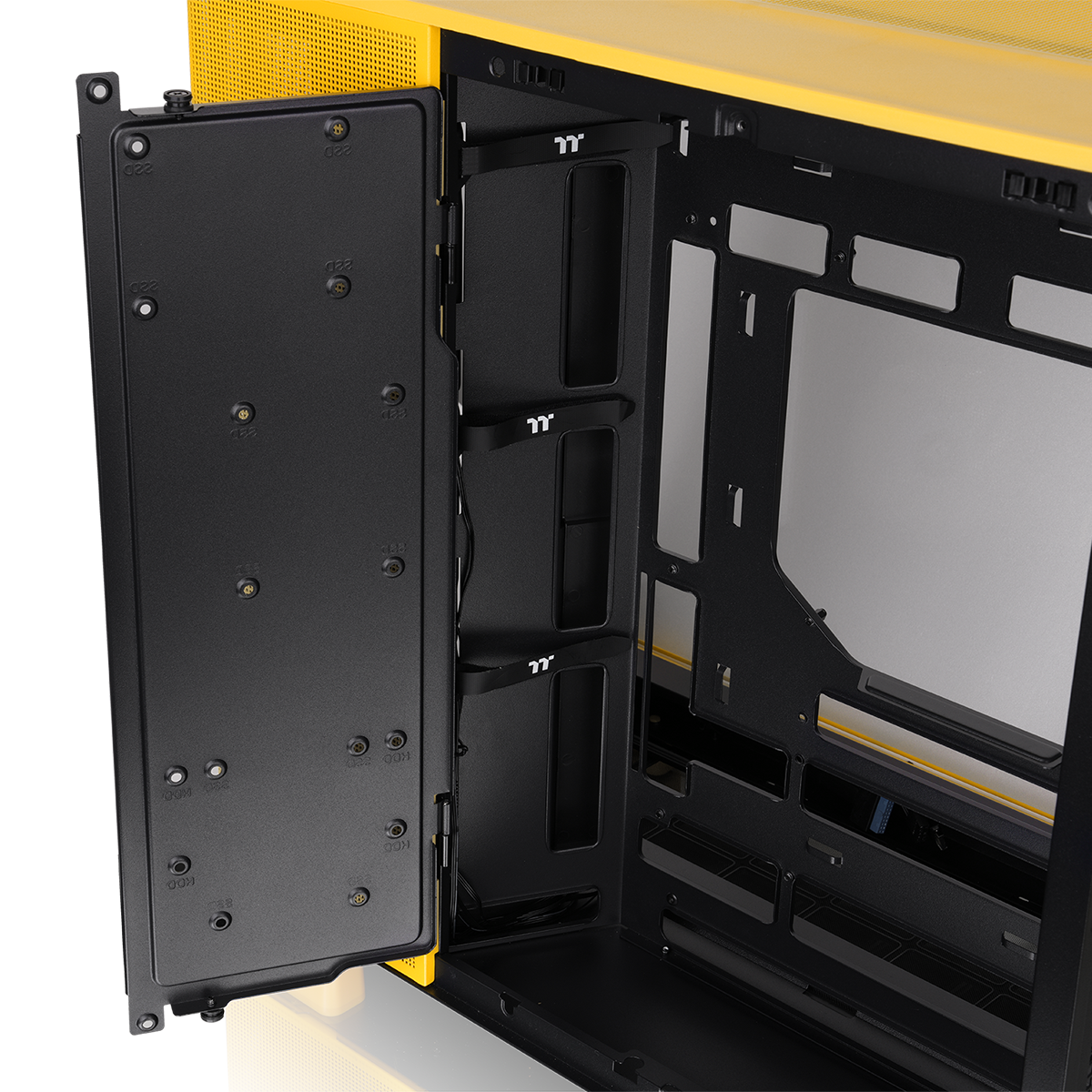 View 380 XL TG ARGB Bumblebee Mid Tower Chassis