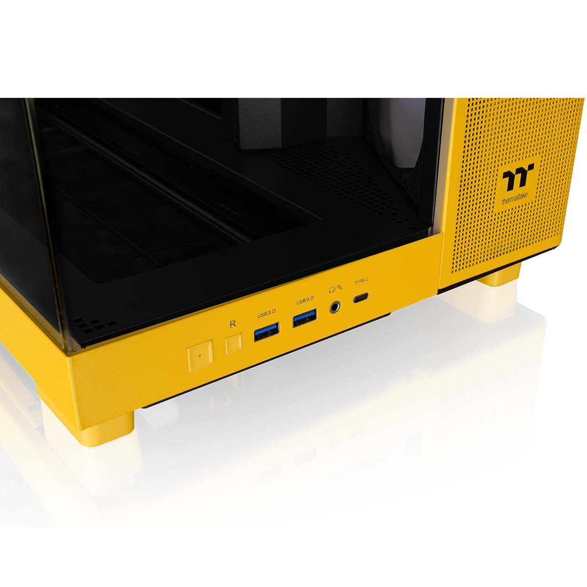 View 380 XL TG ARGB Bumblebee Mid Tower Chassis