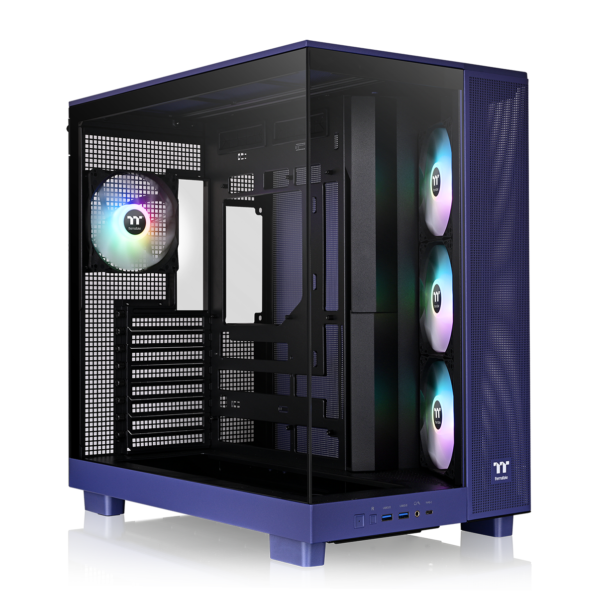 View 380 XL TG ARGB Future Dusk Mid Tower Chassis