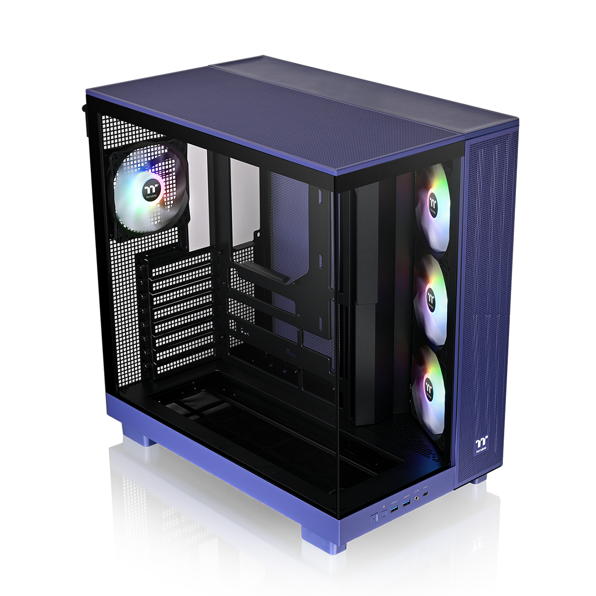 View 380 XL TG ARGB Future Dusk Mid Tower Chassis