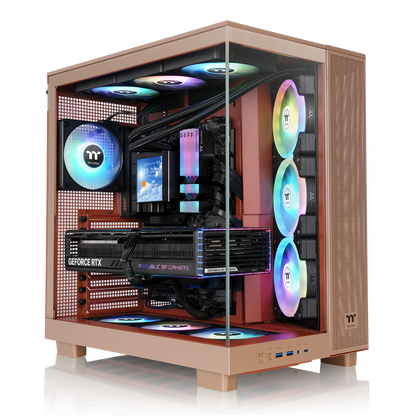 View 380 XL TG ARGB Gravel Sand Mid Tower Chassis