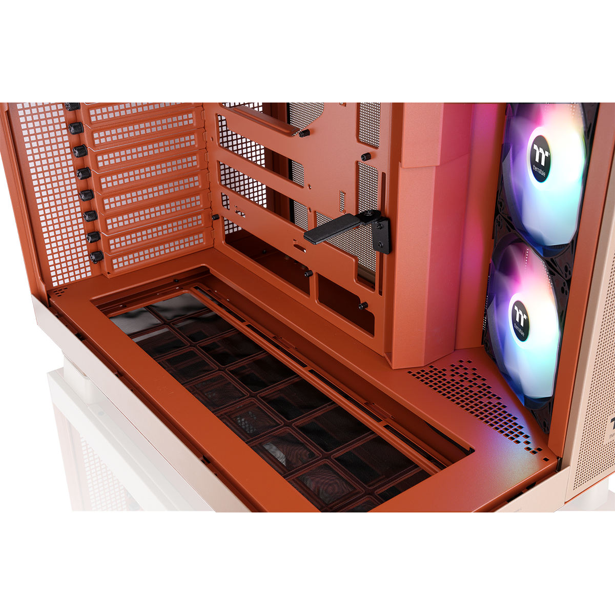 View 380 XL TG ARGB Gravel Sand Mid Tower Chassis