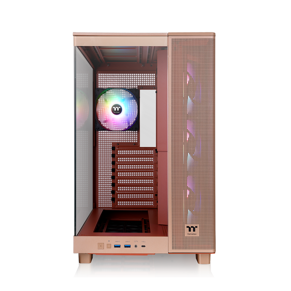 View 380 XL TG ARGB Gravel Sand Mid Tower Chassis