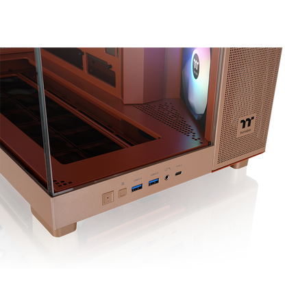 View 380 XL TG ARGB Gravel Sand Mid Tower Chassis