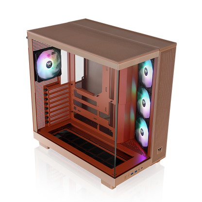 View 380 XL TG ARGB Gravel Sand Mid Tower Chassis