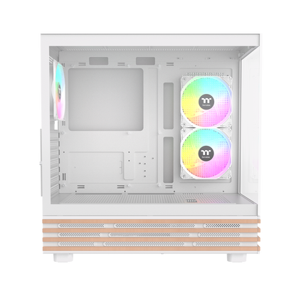 View 270 Plus WS ARGB Mid Tower Case Snow Wood Edition