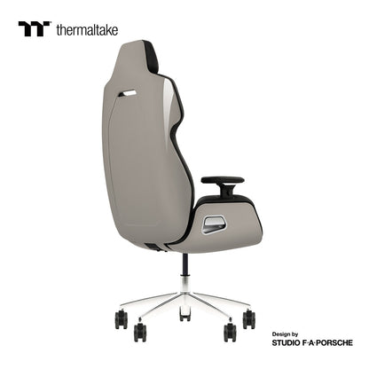 ARGENT E700 Real Leather Gaming Chair (Ice Grey with Alcantara Black) Design by Studio F. A. Porsche