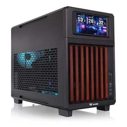 TR200 WS Micro ATX Case Black Wood Edition