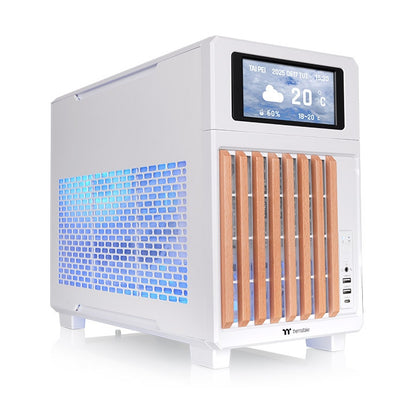TR200 WS Micro ATX Case Snow Wood Edition