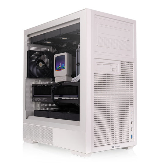 Retro 360 Tempered Glass Mid Tower Case Beige Edition