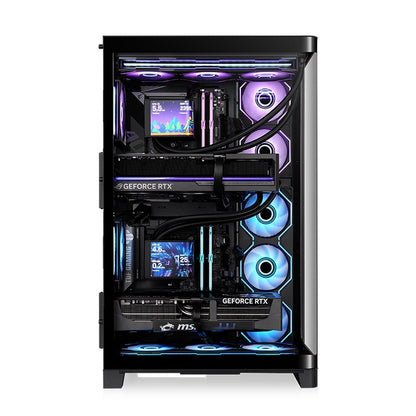 CAPO X Curved TG Dual System Micro Case Black Edition