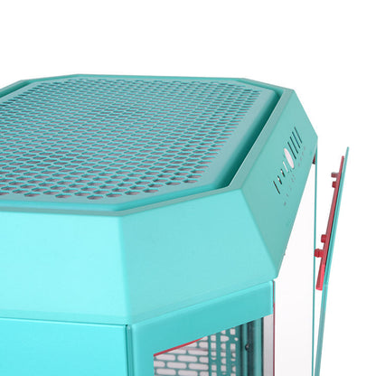 The Tower 600 Mint Strawberry Mid Tower Chassis