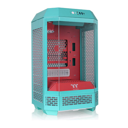 The Tower 250 Mint Strawberry Mini Tower Chassis
