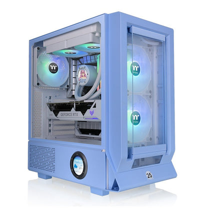 Ceres 350 MX Hydrangea Blue (Interchangeable Mesh/TG Front Panel) Mid Tower Chassis