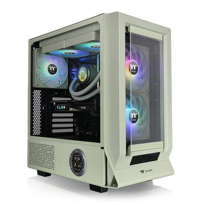 Ceres 350 MX Matcha Green (Interchangeable Mesh/TG Front Panel) Mid Tower Chassis