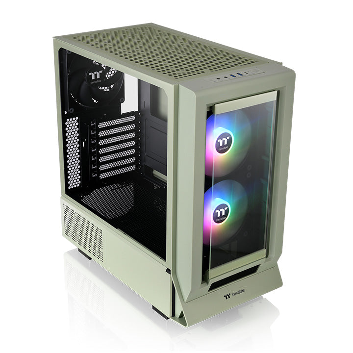 Ceres 350 MX Matcha Green (Interchangeable Mesh/TG Front Panel) Mid Tower Chassis