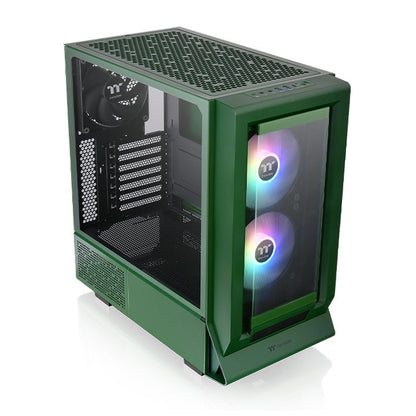 Ceres 350 MX Racing Green Mid Tower Chassis