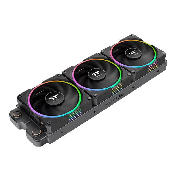 TS140 EX RGB Magnetic Quick Connect PWM Fan Black Edition - 3 Fan Pack